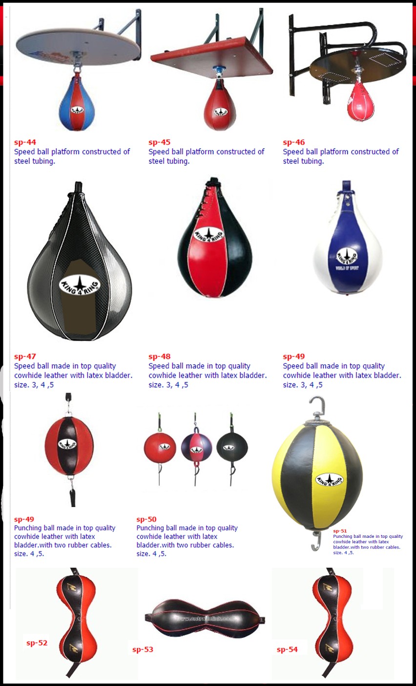 speed ball platform size